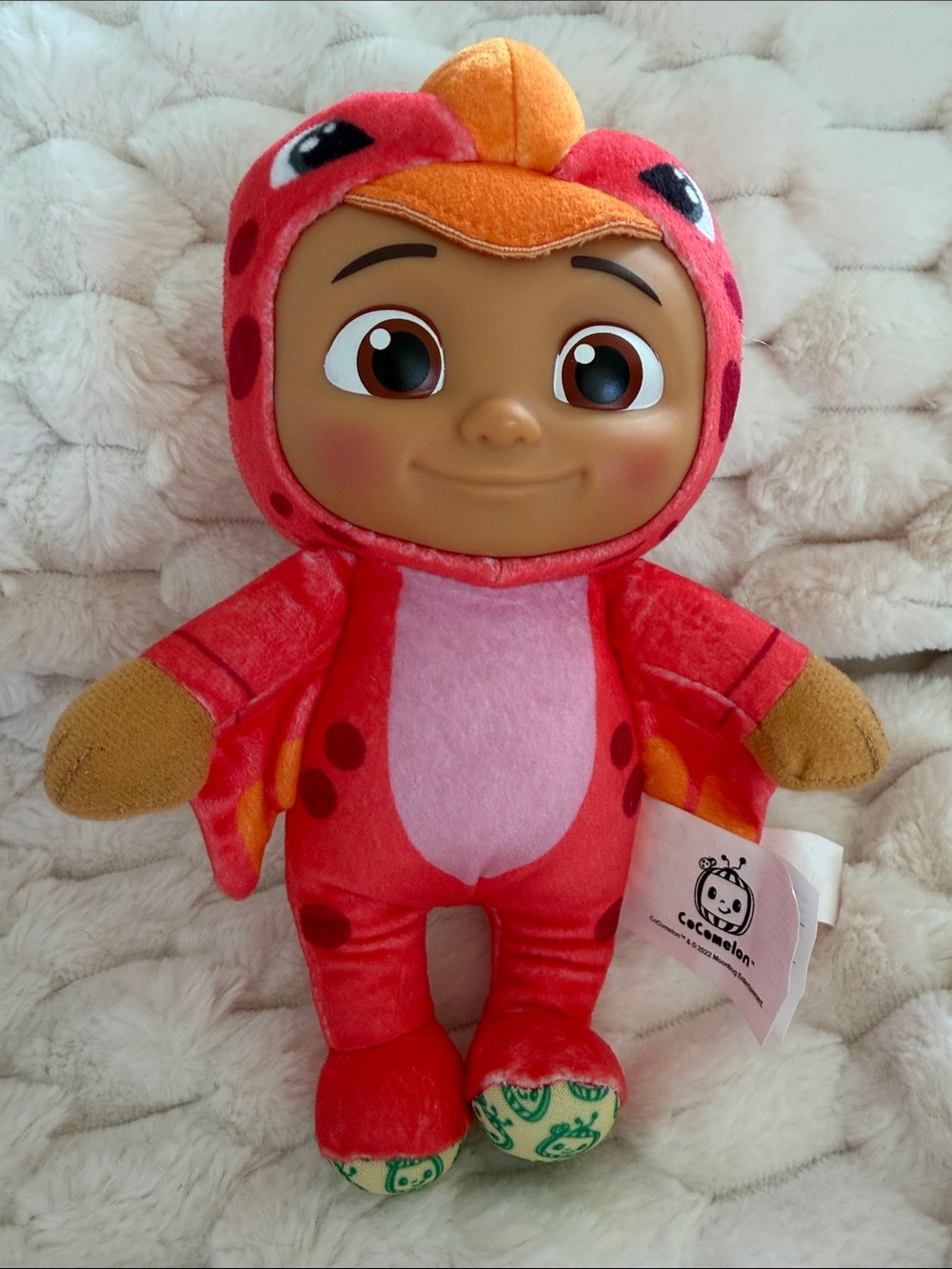 Cocomelon Dinosaur Plush NINA Outfit in Stuffed Animal Costume 8”